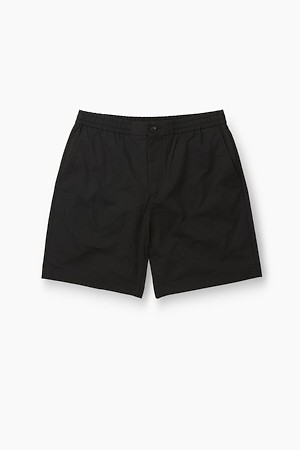 린넨 혼방 밴딩 하프 팬츠