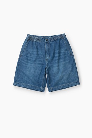 데님 하프 팬츠