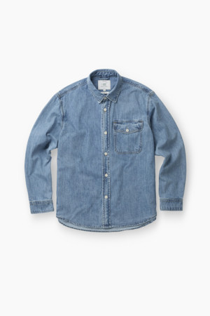 포켓 데님 셔츠 (컴포트핏)