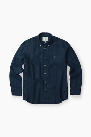 린넨 솔리드 셔츠 (레귤러핏)