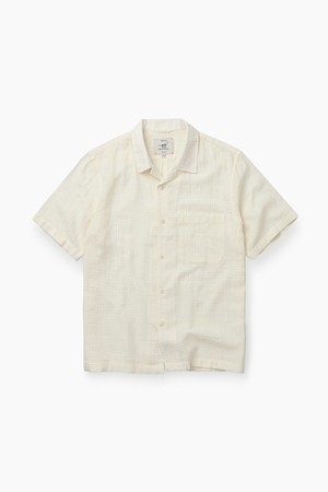 [Imported Fabric] 마레(Mare) 오픈 카라 셔츠