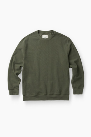 Spring 잔조직 스웻 셔츠