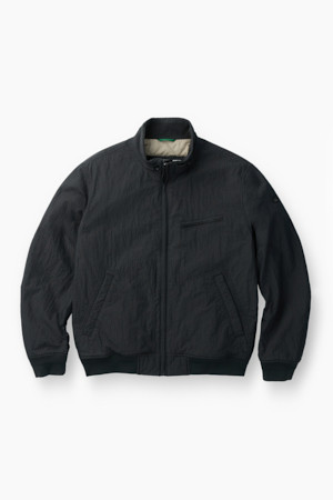 패디드 스탠드넥 블루종 점퍼