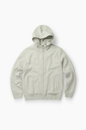 디테처블 후드 집업 가디건