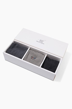 Daily 양말 3족 SET (긴목)