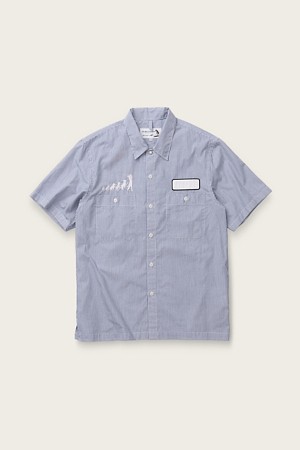 [헨리코튼 X OTCT] Stripe Short sleeve shirts