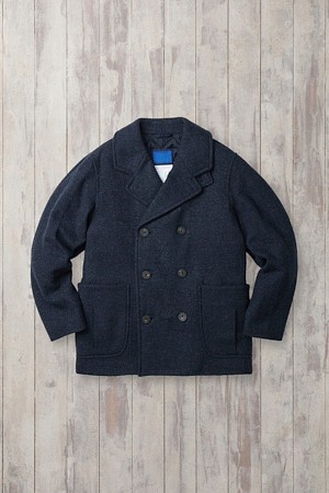 [FFC x DOCUMENT] Wool Tweed Padded Peacoat