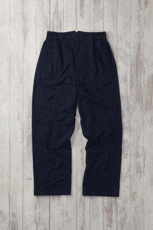 [FFC x DOCUMENT] Crinkled Cotton Blend Set-up Pants