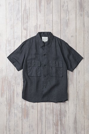 [Fly Fishing Club] Linen Utility Shirt