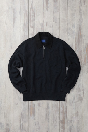 [FFC x DOCUMENT] Authentic Half Zip-Up Sweatshirt