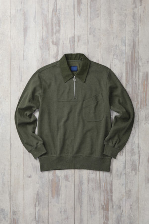 [FFC x DOCUMENT] Authentic Half Zip-Up Sweatshirt