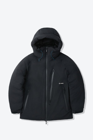 논퀼팅 헤비 다운자켓