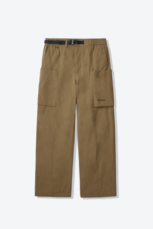 코튼 혼방 루즈 캠프카고팬츠