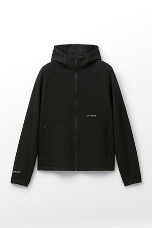 폴라텍 파워드라이 후드 집업_BLACK-a