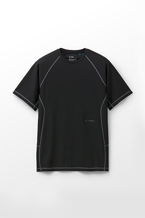 이클립스 베이스레이어 반팔티셔츠_BLACK-a