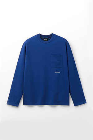 포켓 긴팔티셔츠
