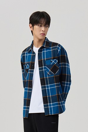 남성 빅패턴 셔츠