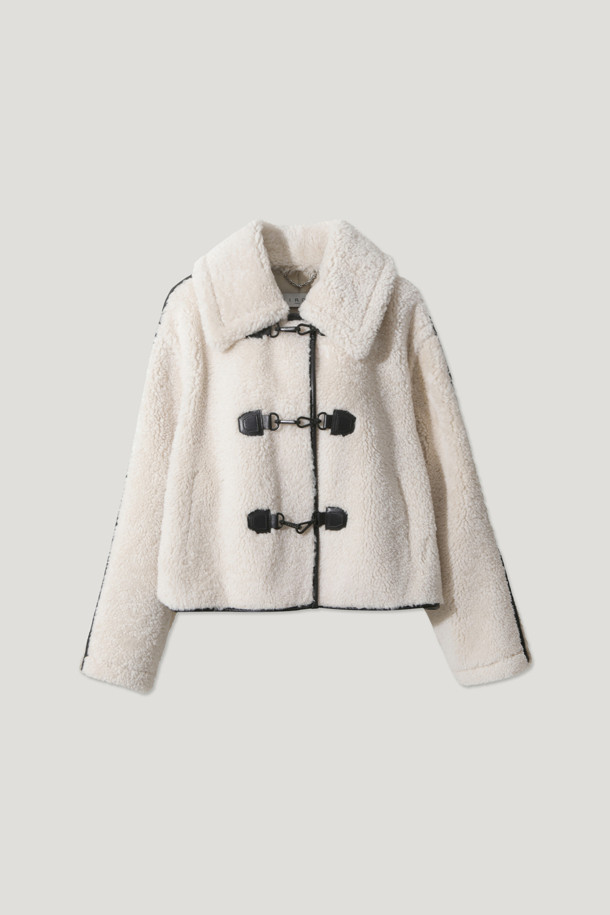 IRO WOMEN -  - PANTIN Shearling Jacket