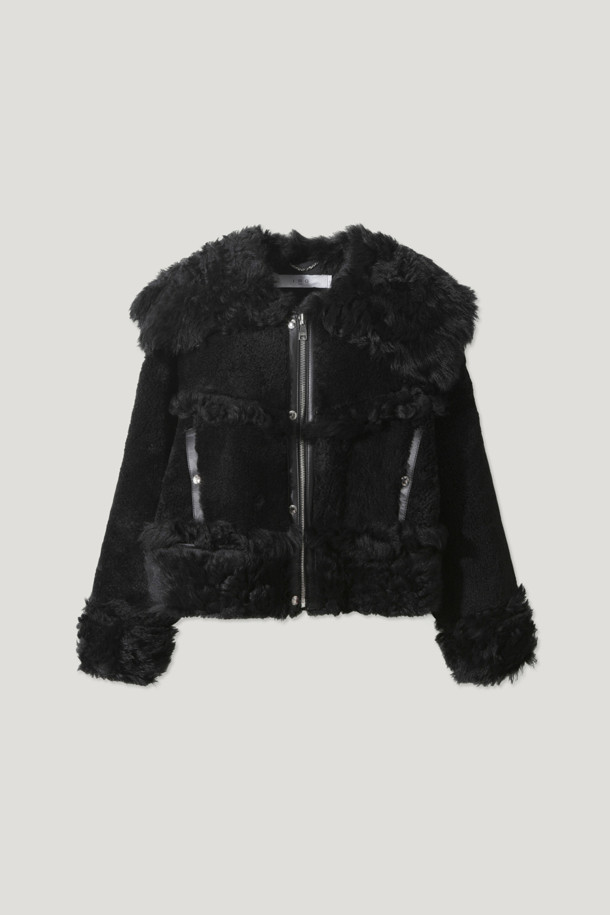 IRO WOMEN -  - EVRY Shearling Jacket