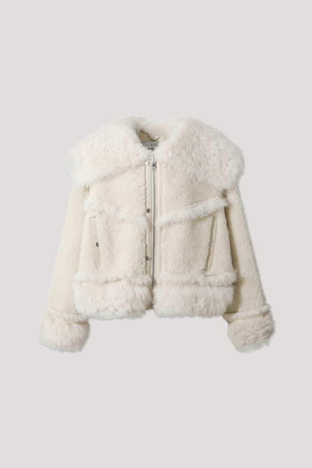 IRO WOMEN -  - EVRY Shearling Jacket