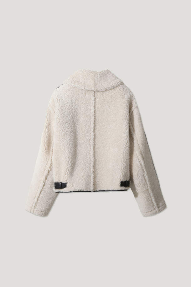 IRO WOMEN -  - PANTIN Shearling Jacket