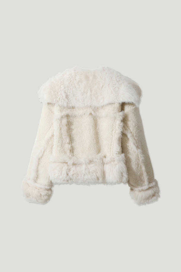 IRO WOMEN -  - EVRY Shearling Jacket