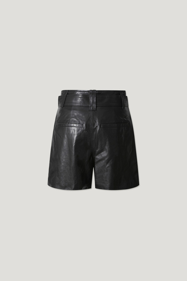 IRO WOMEN - 쇼트팬츠 - PAOLISPE Leather Shorts