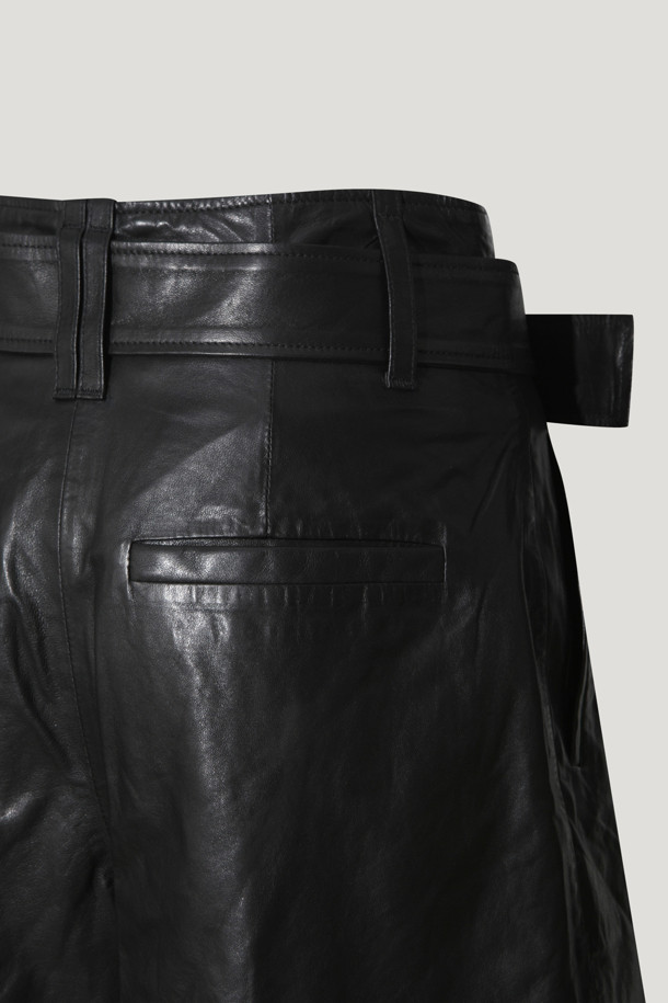 IRO WOMEN - 쇼트팬츠 - PAOLISPE Leather Shorts