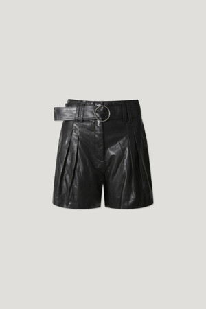 PAOLISPE Leather Shorts