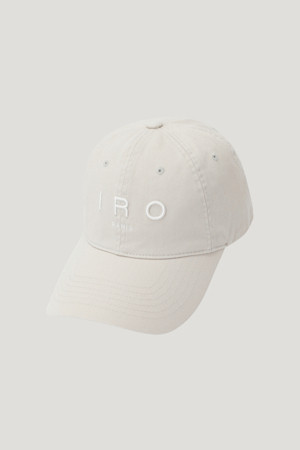 TROYES IRO LOGO 데님 볼캡