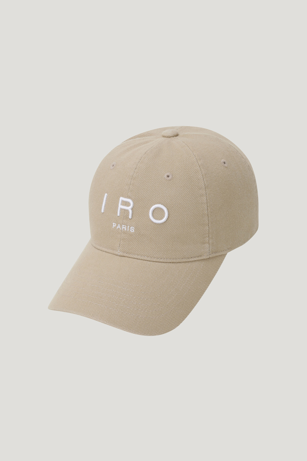 IRO ♥ TROYES IRO Logo Washed Denim Ball Cap /追跡付 TROYES IRO LOGO 데님 볼캡_IRO MEN - 코오롱몰