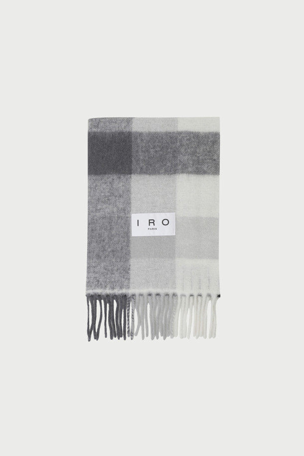 IRO WOMEN - 스카프/머플러 - CHECKERS Alpaca Muffler