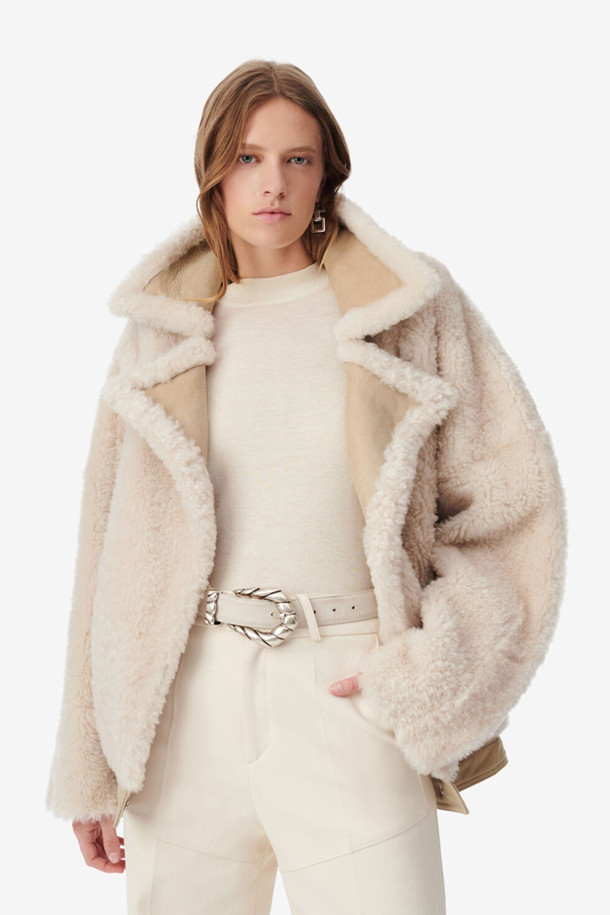 IRO WOMEN - 점퍼 - ISAS Shearling Coat