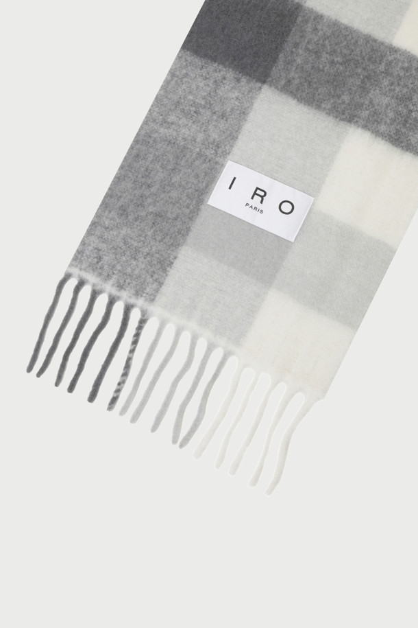 IRO WOMEN - 스카프/머플러 - CHECKERS Alpaca Muffler