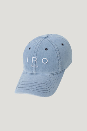 TROYES IRO LOGO 데님 볼캡