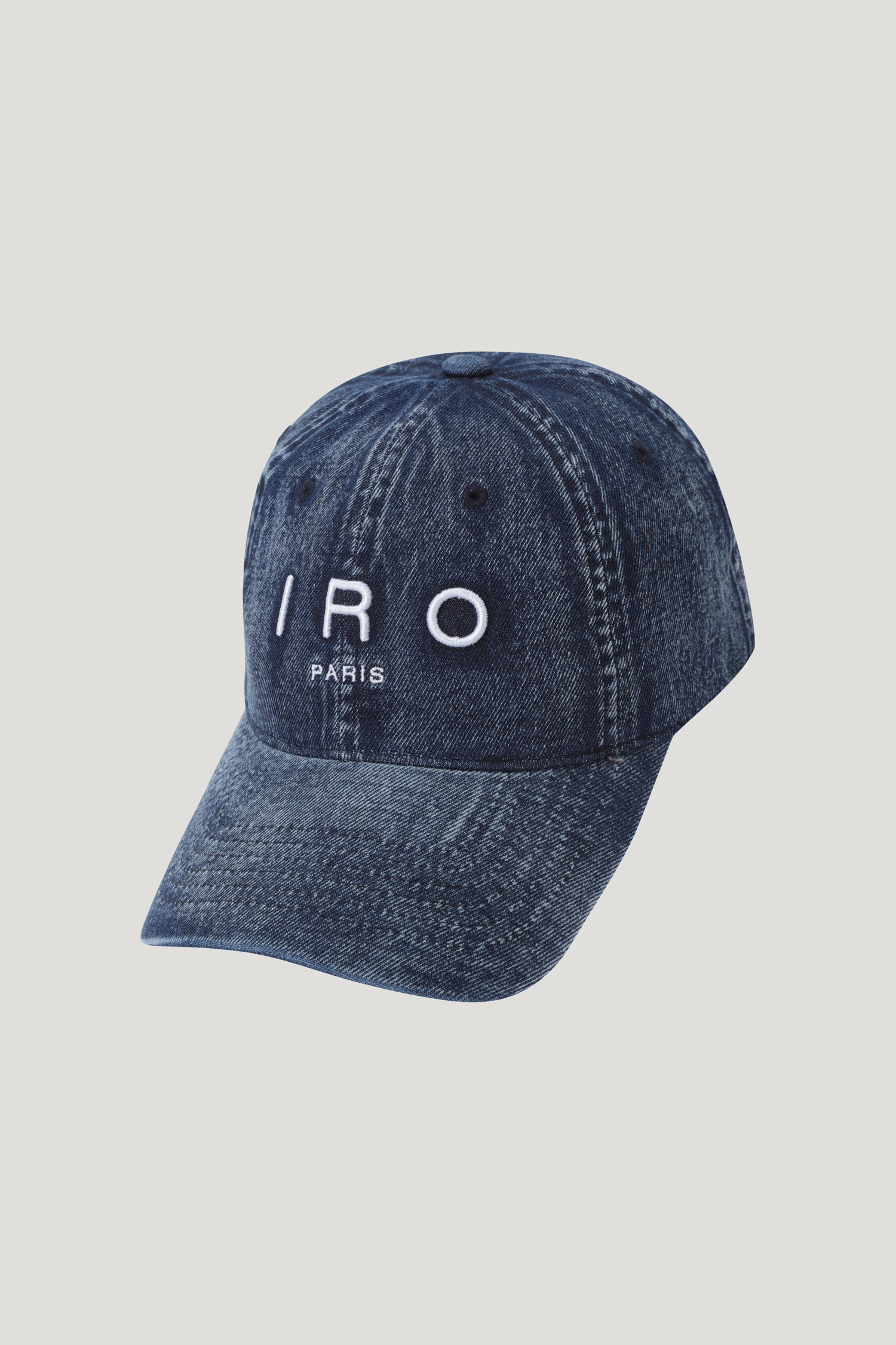 IRO ♥ TROYES IRO Logo Washed Denim Ball Cap /追跡付 IXRAX24701BUX_LZ1.jpg