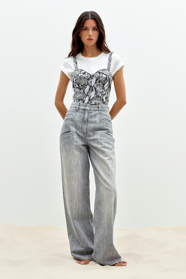 IRO WOMEN - 데님 - CHRYS 포켓 데님 팬츠