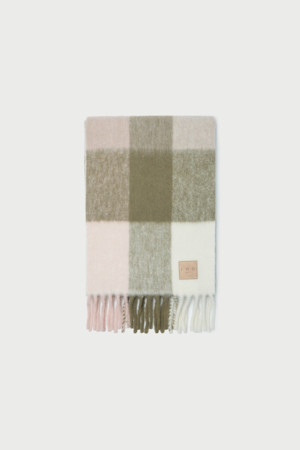 AURAY 체크 스카프