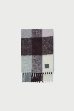 AURAY 체크 스카프