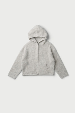 COUP DE 니트 후드 자켓