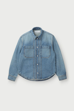 SIDONIE 데님 셔츠