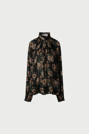 LAZULA 플로럴 프린트 블라우스