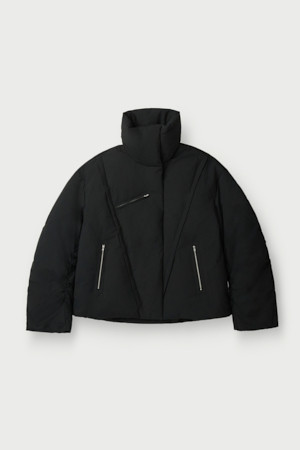 LISSANA 빅 카라 다운 점퍼