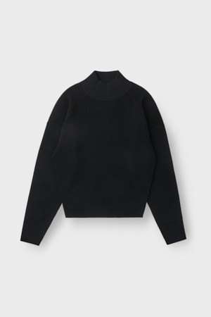 SALVY 오토만 니트 탑