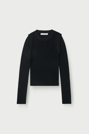 SICILIA 레이어 니트 탑