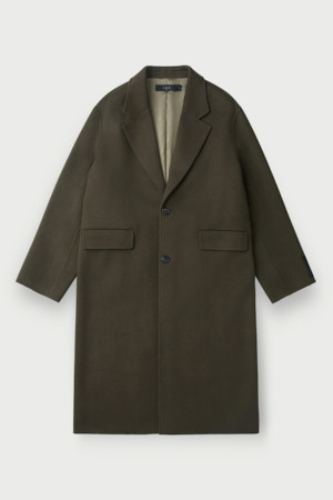 Épure 캐시미어 블랜드 헨드메이드 싱글 롱코트