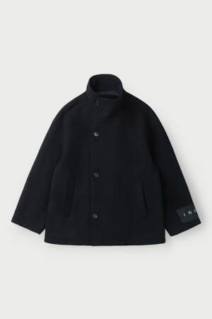 OWEN 캐시미어 블랜드 더블 숏 랩코트