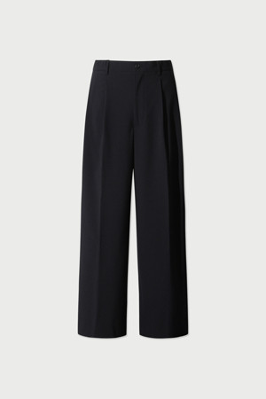 Portique 와이드 투턱 밴딩 슬랙스