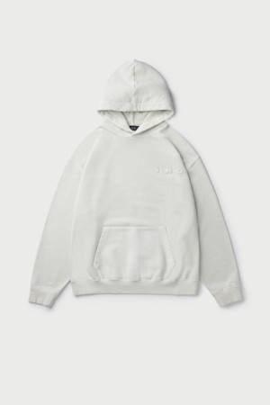 Nuage 로고 아플리케 다잉 후디