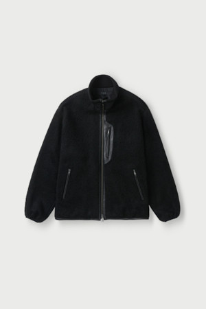 Duve 헤어리 집업 후리스 점퍼